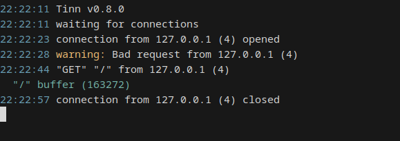 Console Output
